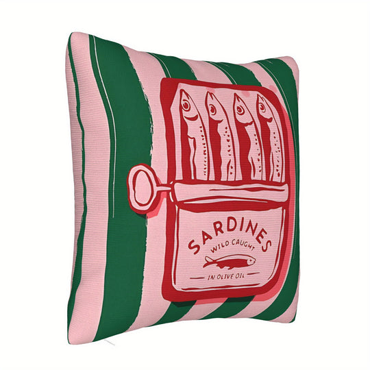 Capa de Almofada Sardines