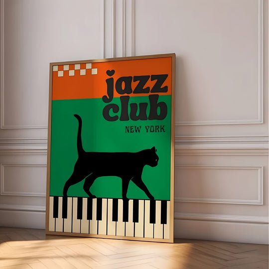 Pôster Gato Jazz