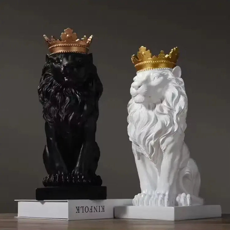 leão decorativo estatueta popbox