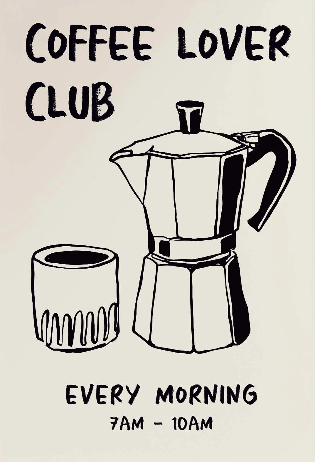 Poster Cafecito