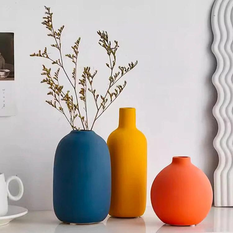Vaso Cores Cerâmica - popbox