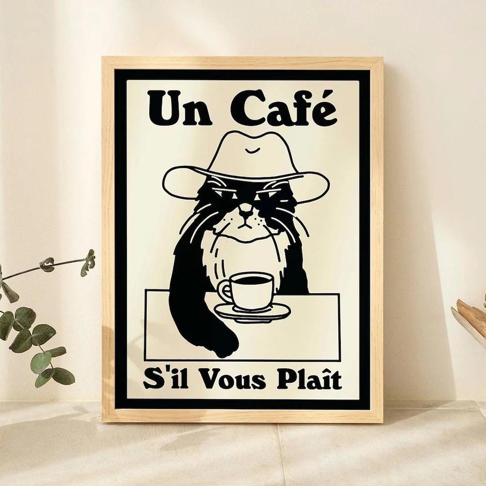Poster French Café - popbox