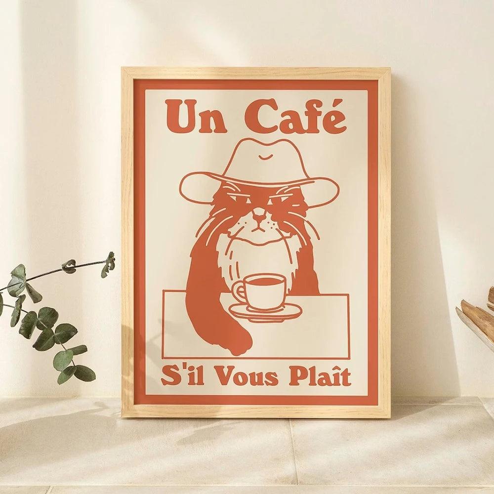 Poster French Café - popbox