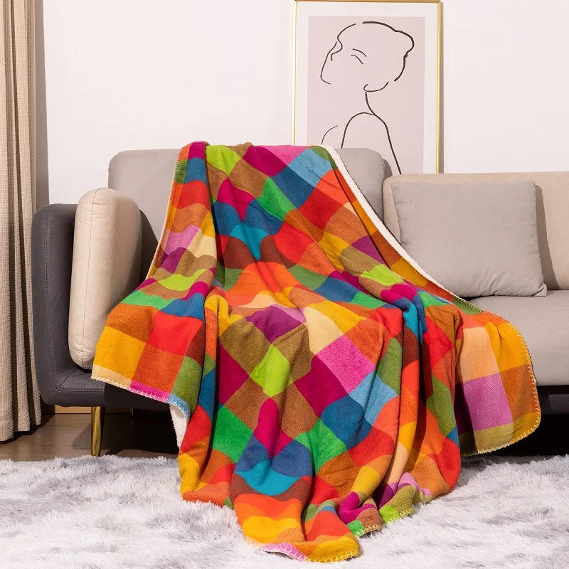 manta para sofá decoração sala