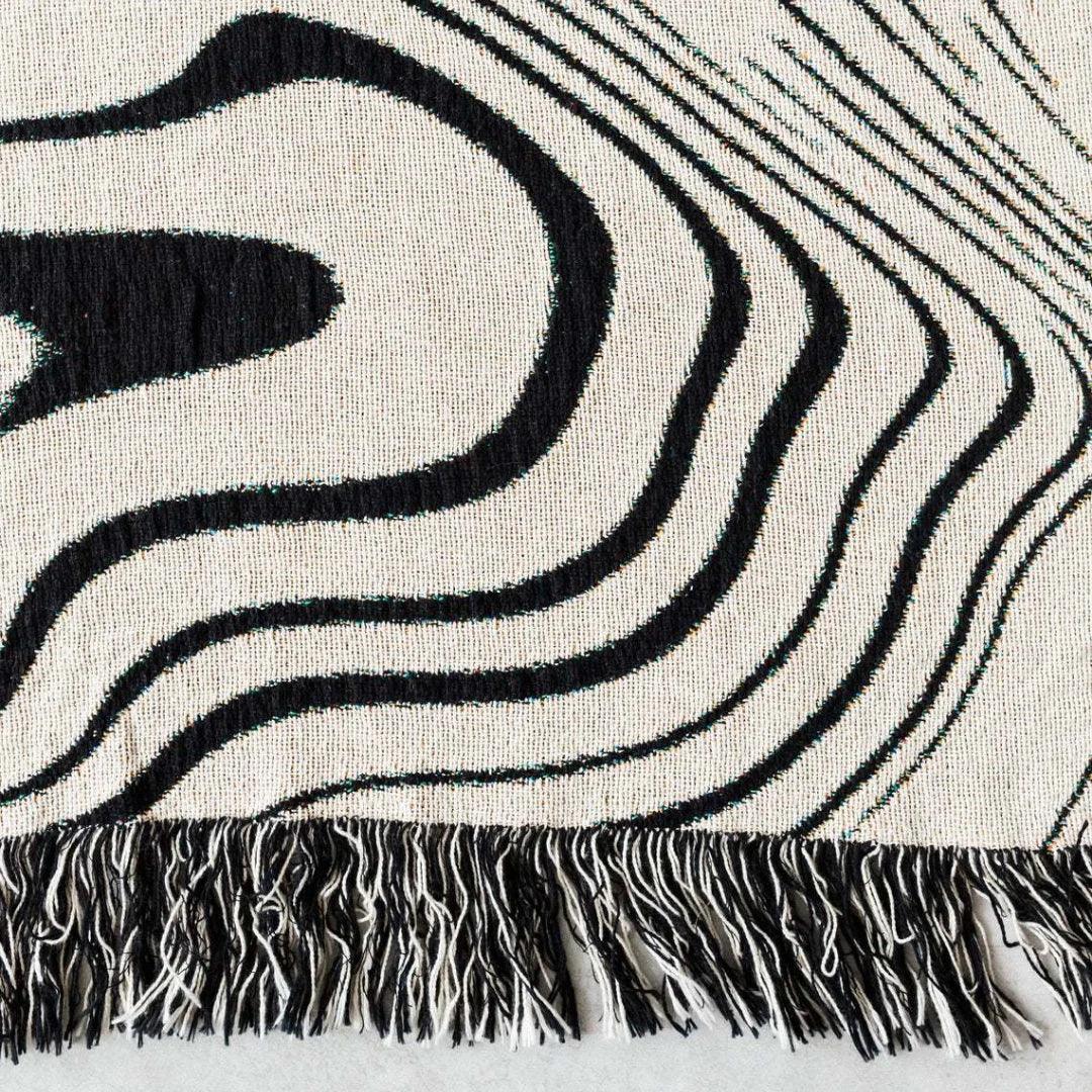 Manta Waves Black - popbox