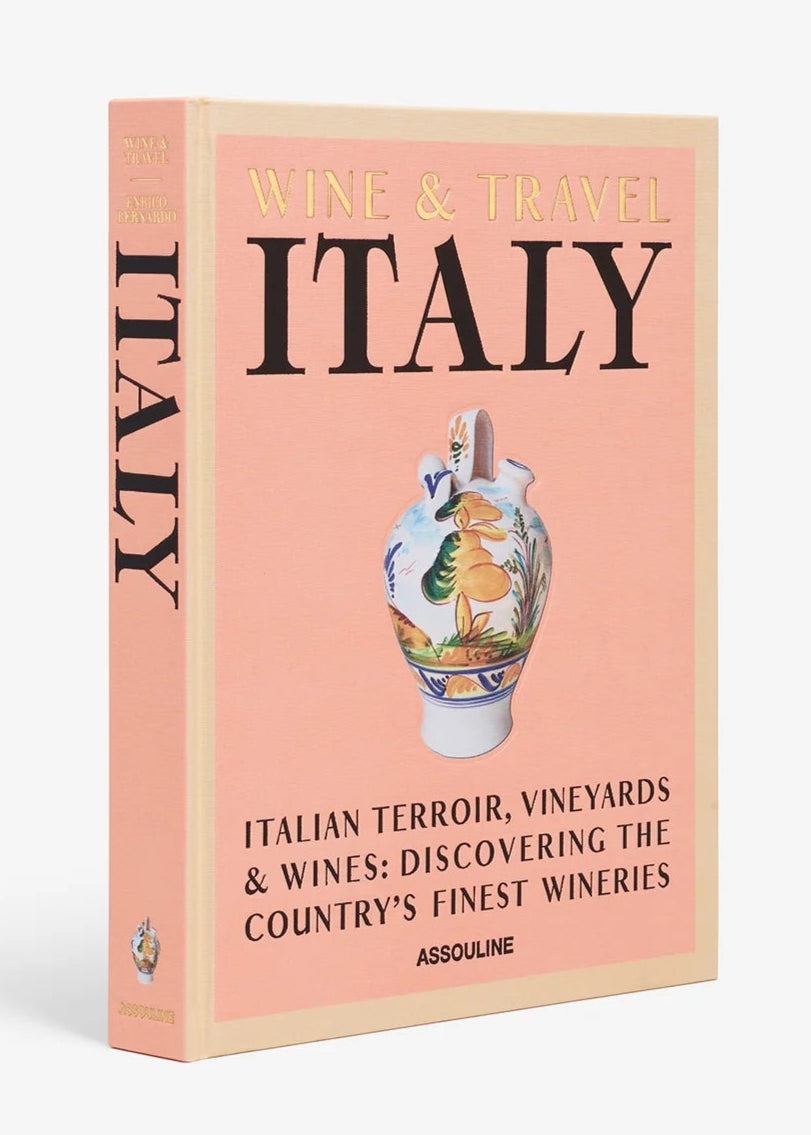 livro decorativo wine travell italy - popbox