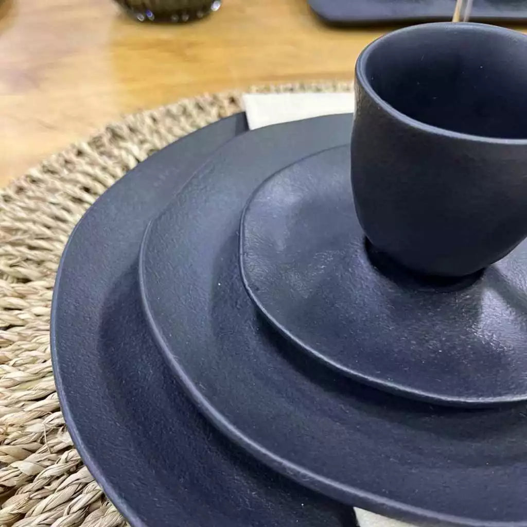 Aparelho de Jantar Black Matte