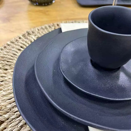 Aparelho de Jantar Black Matte