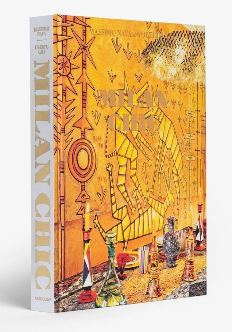 livro decorativo milan chic - popbox