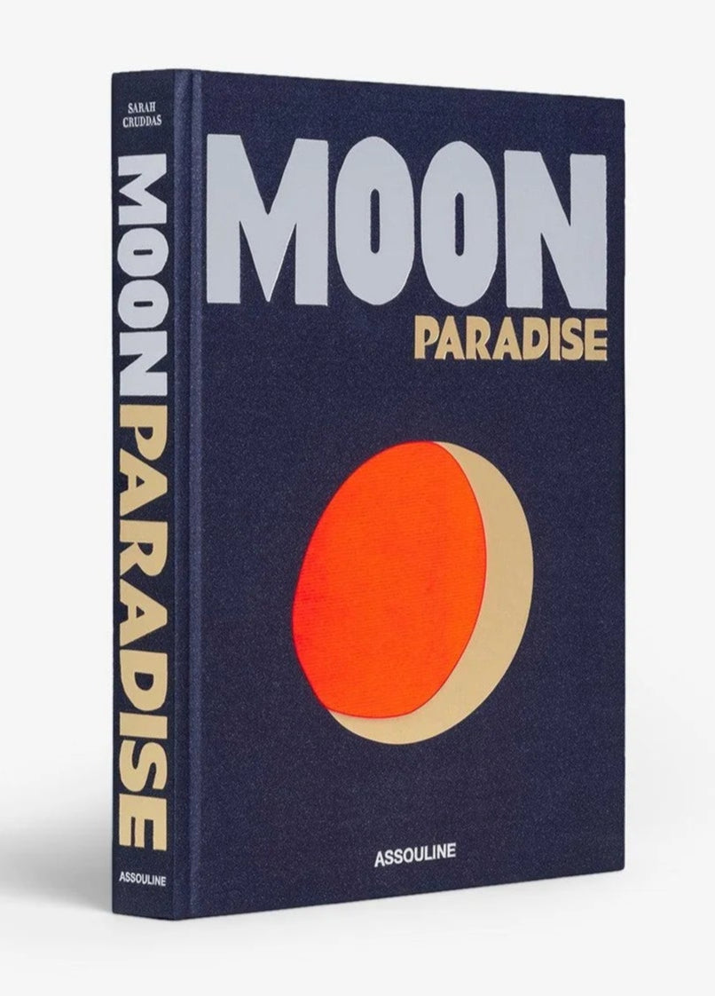 livro decorativo moon paradise  popbox