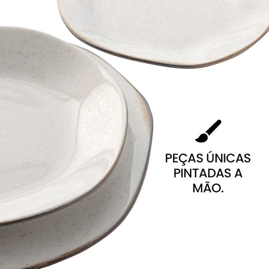 Jogo de Xícaras Porcelana