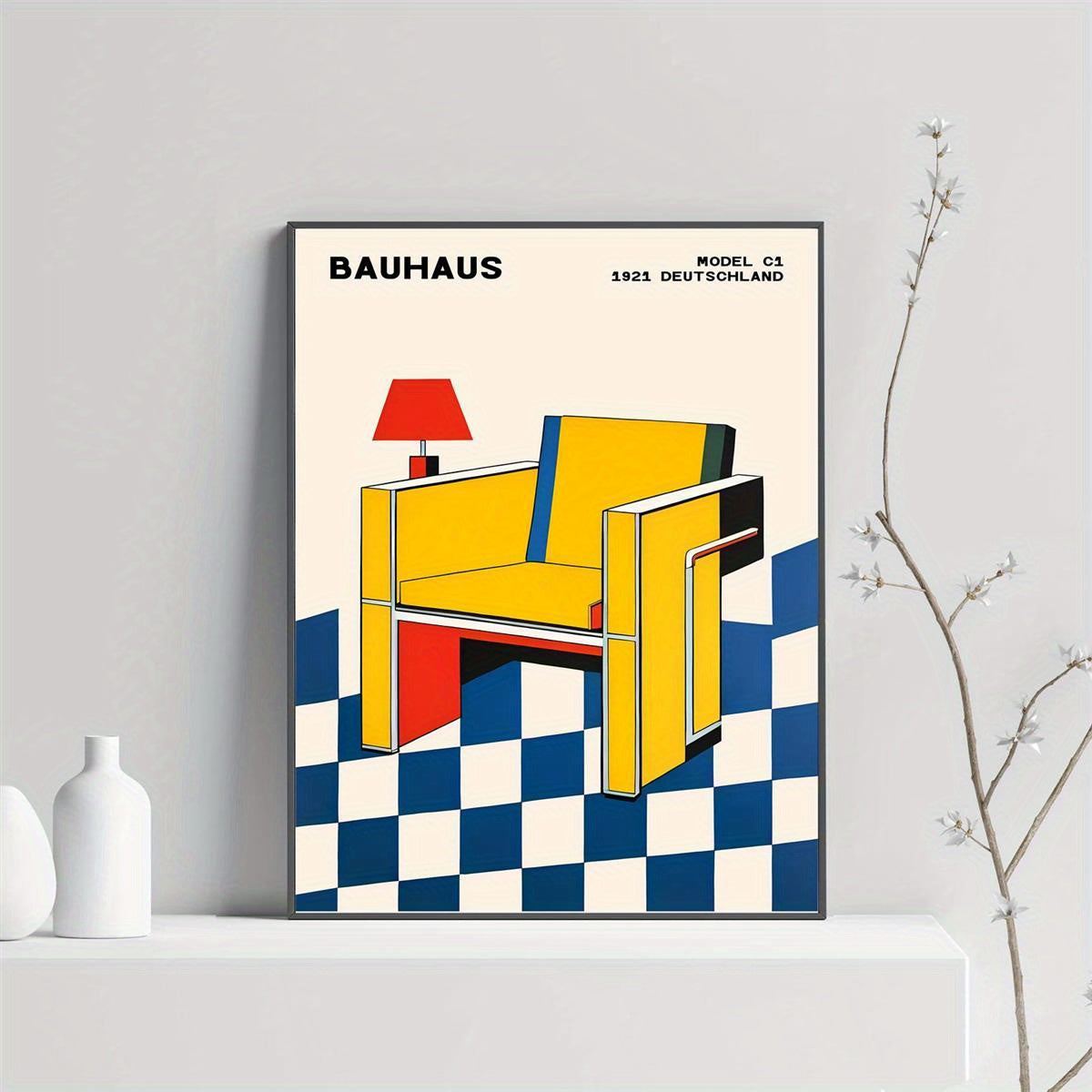 Poster Bauhaus Chair – Popbox Home Design