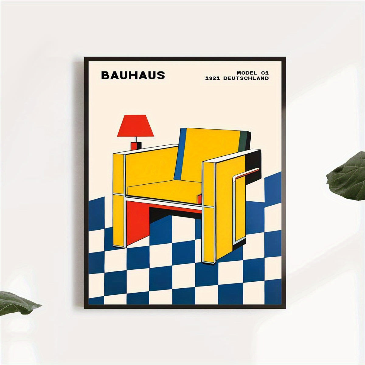 Poster Bauhaus Chair – Popbox Home Design