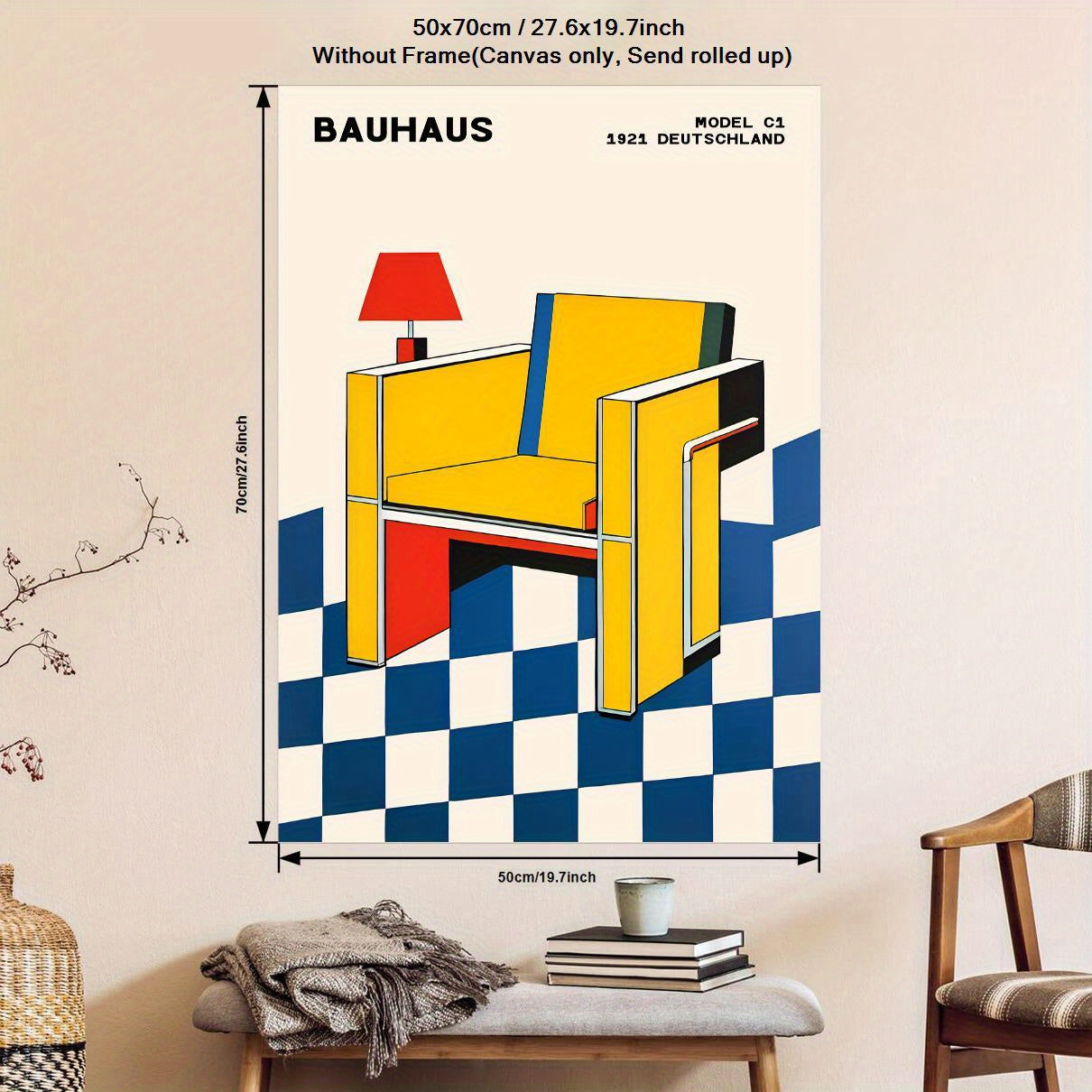 Poster Bauhaus Chair – Popbox Home Design