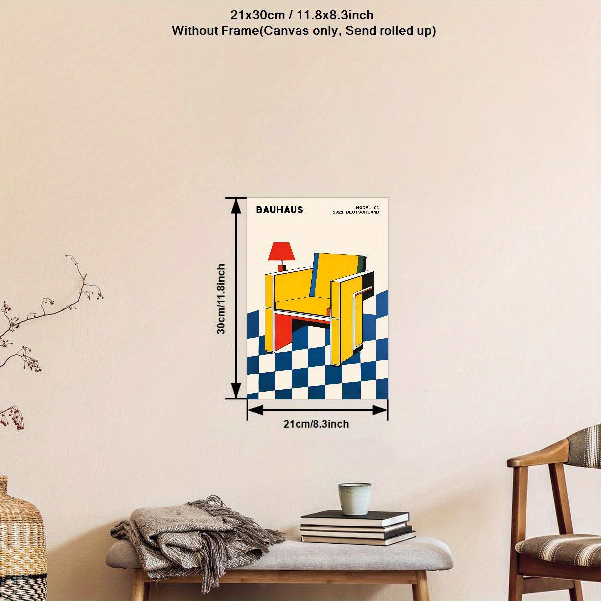 Poster Bauhaus Chair – Popbox Home Design