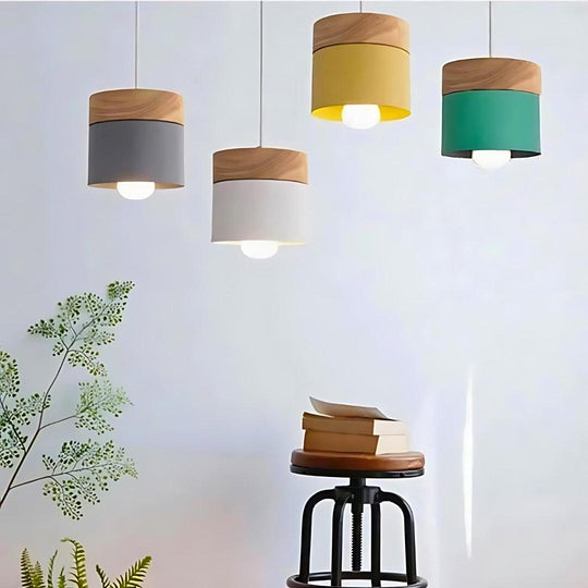 Pendente Wood Nude - popbox