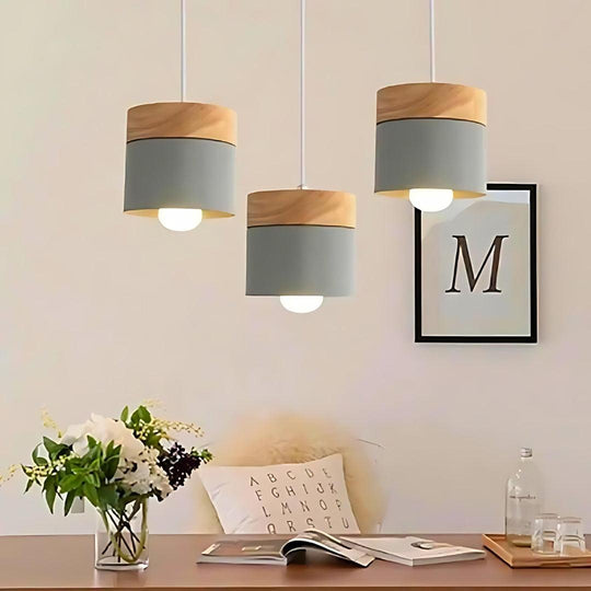 Pendente Wood Nude - popbox
