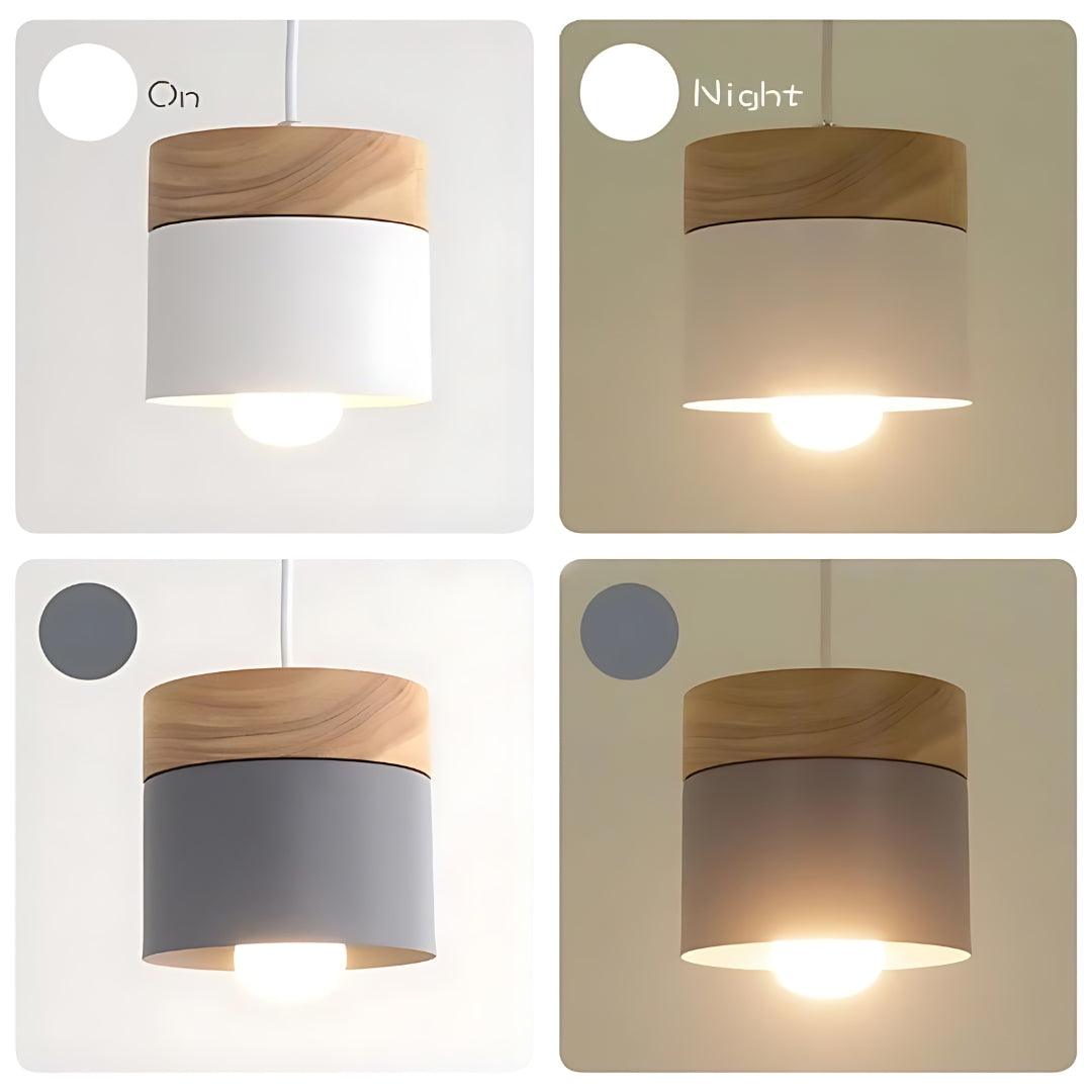Pendente Wood Nude - popbox