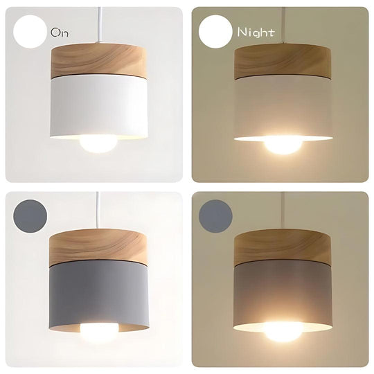 Pendente Wood Nude - popbox