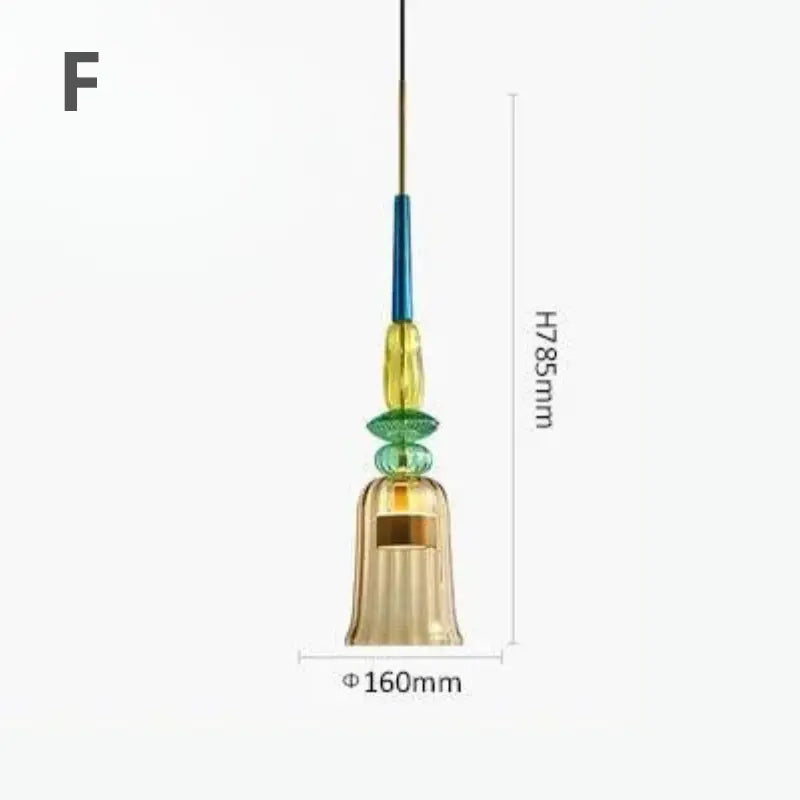 Pendente Flauti Murano