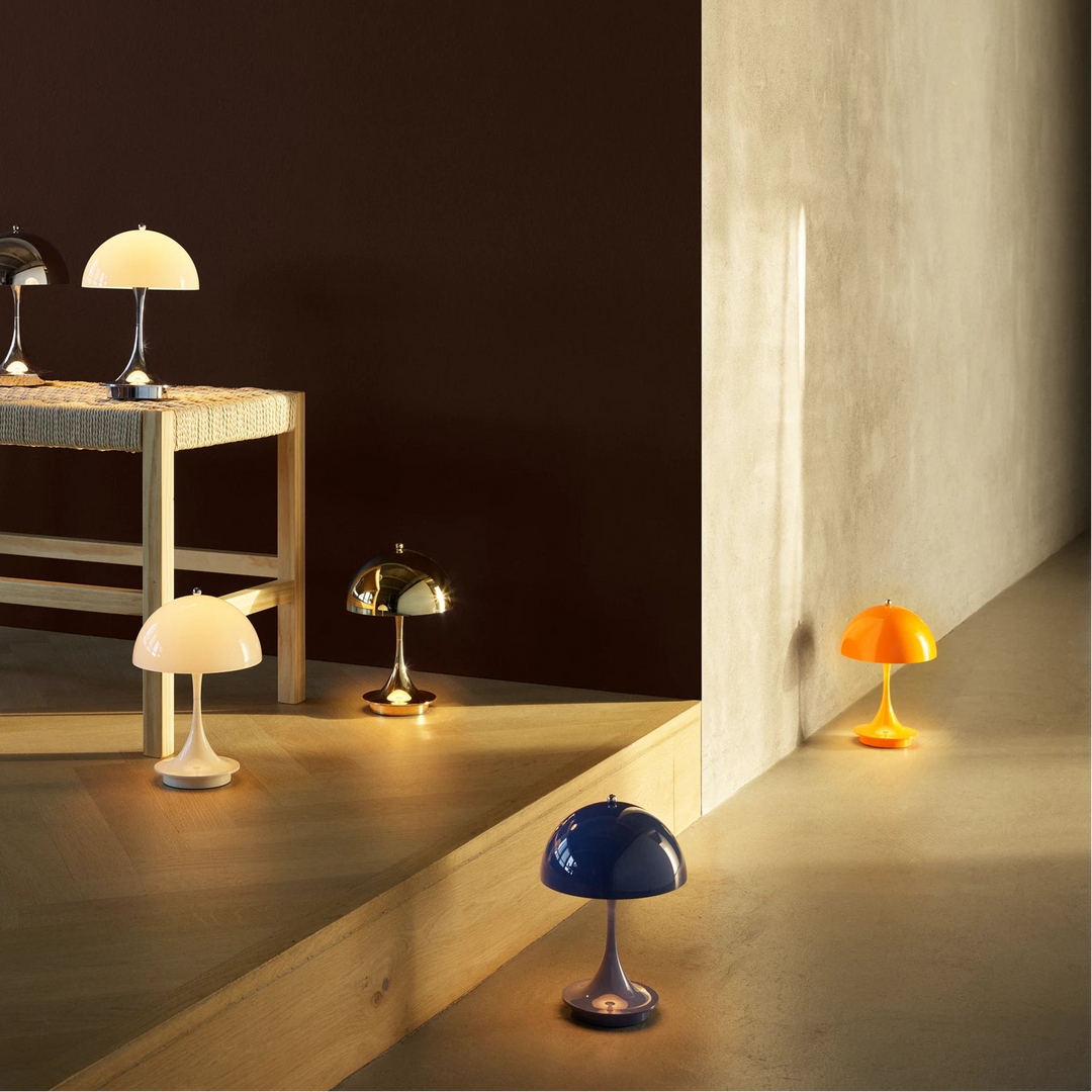 luminária de mesa sem fio touch