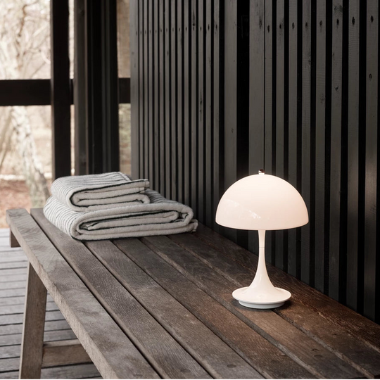 luminária de mesa sem fio touch