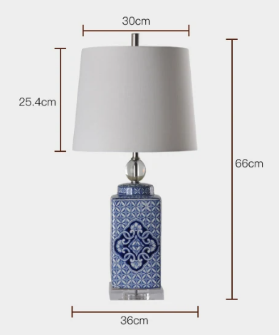 Abajur Porto Blue