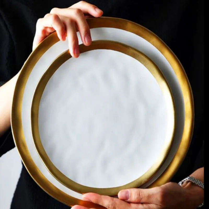 prato de jantar luxo mesa posta