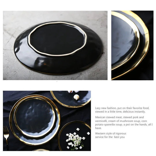 prato de jantar luxo mesa posta