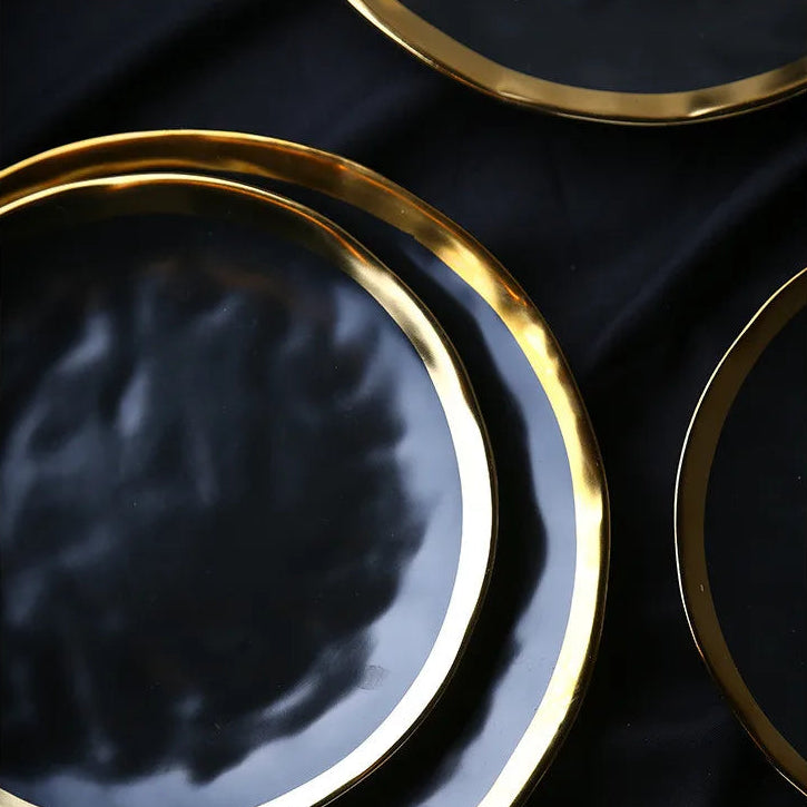 prato de jantar luxo mesa posta