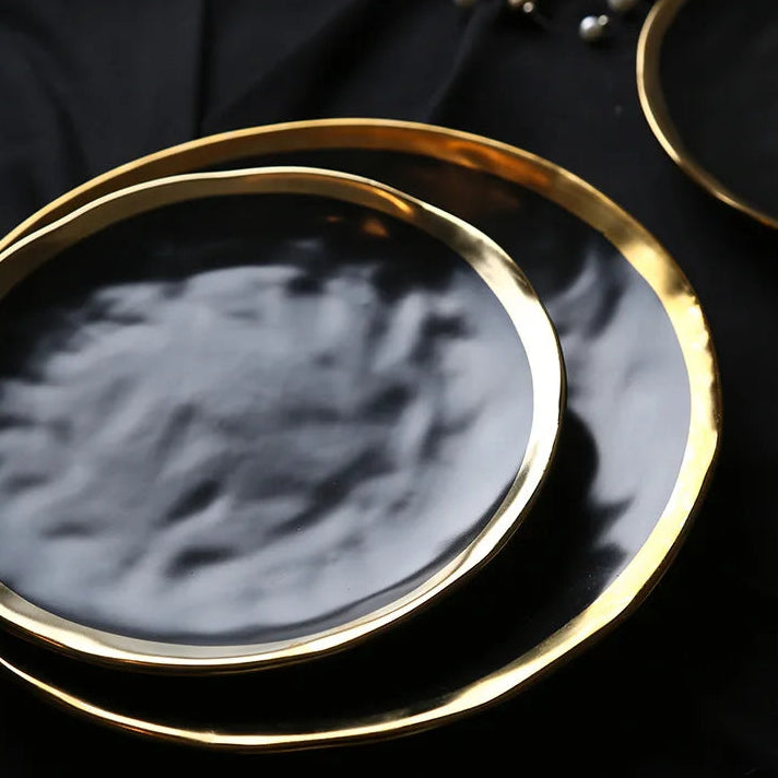 prato de jantar luxo mesa posta