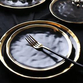 prato de jantar luxo mesa posta