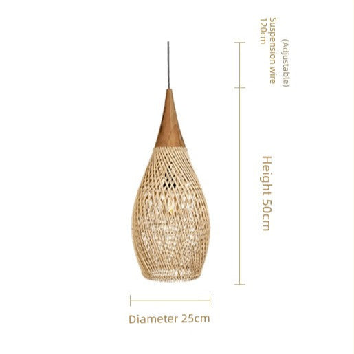 Pendente Rattan Rusty