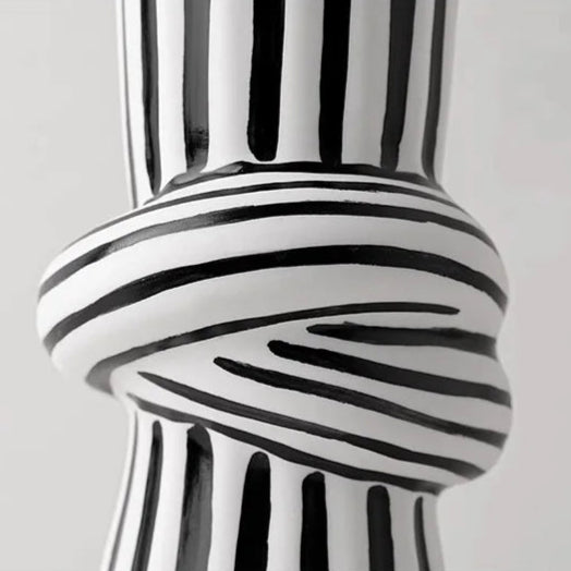 Vaso Decorativo Zebrado