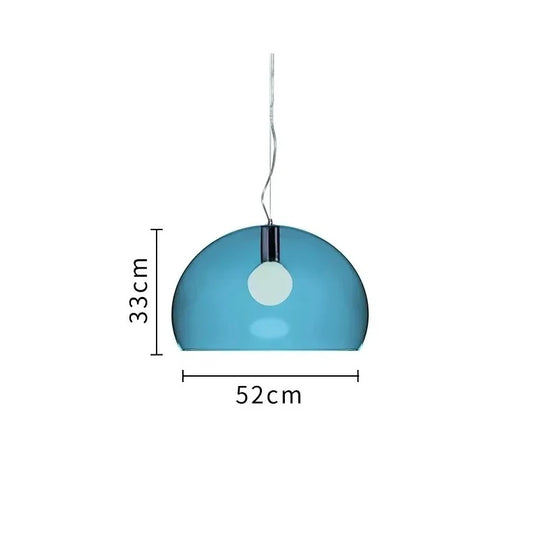 Luminária Pendente Fly Colors: transparência, cor e luz na decoração