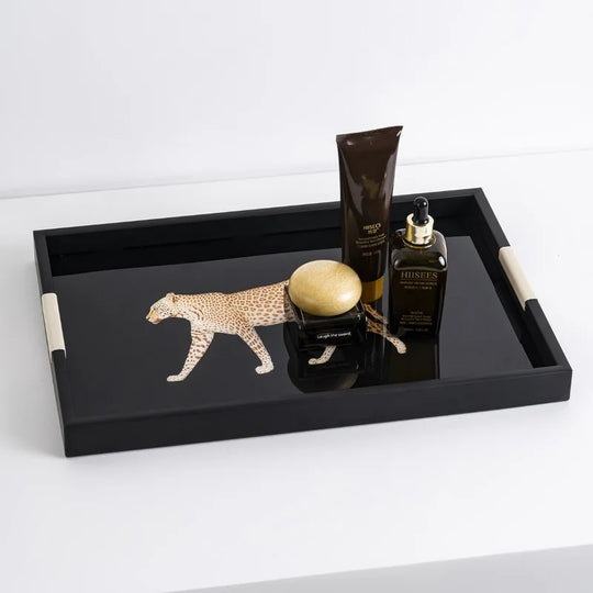 Bandeja Decorativa Leopardo