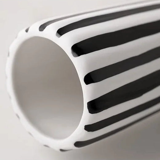 Vaso Decorativo Zebrado
