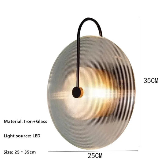 Arandela Moderna Steellglass