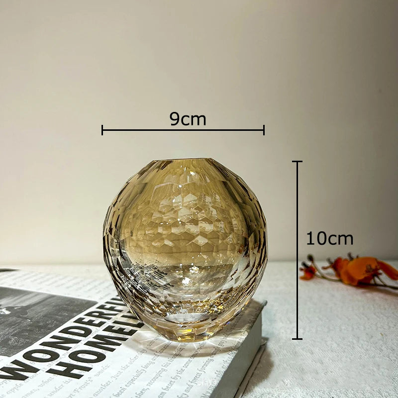 Vaso Centro de Mesa Hexagonal