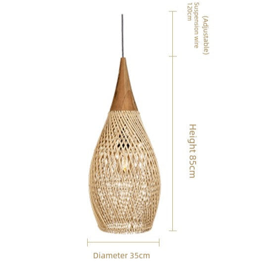 Pendente Rattan Rusty