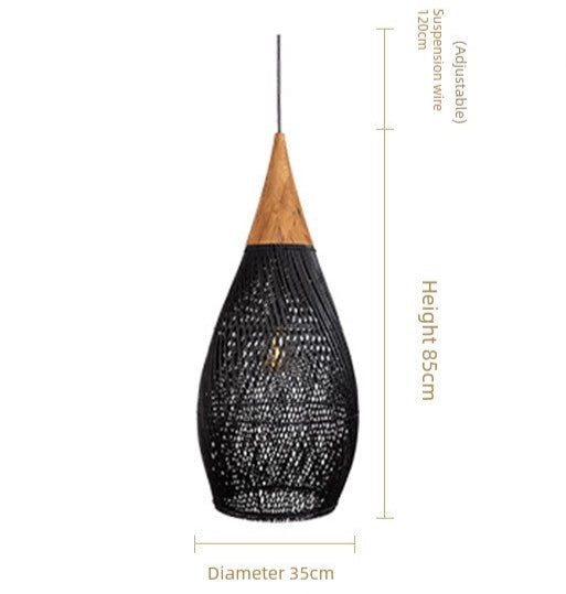 Pendente Rattan Rusty - Popbox Home Design