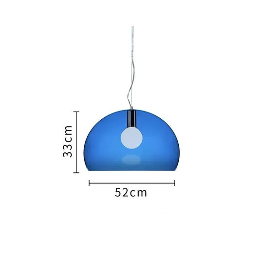 Luminária Pendente Fly Colors: transparência, cor e luz na decoração