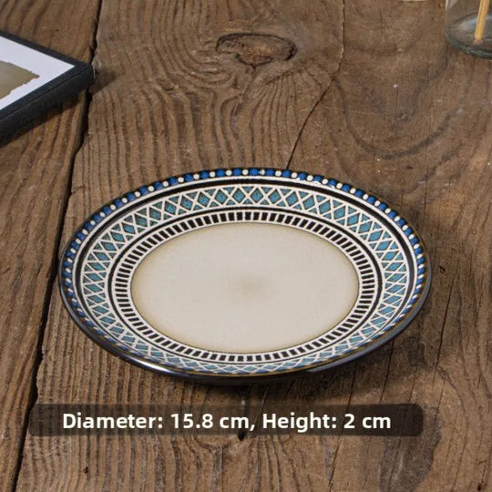 prato dining western; prato cerâmica; louça de cerâmica; prato raso; prato de sopa; prato sobremesa; louça artesanal; mesa elegante