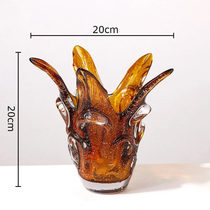 Vaso Murano Ambar Decor