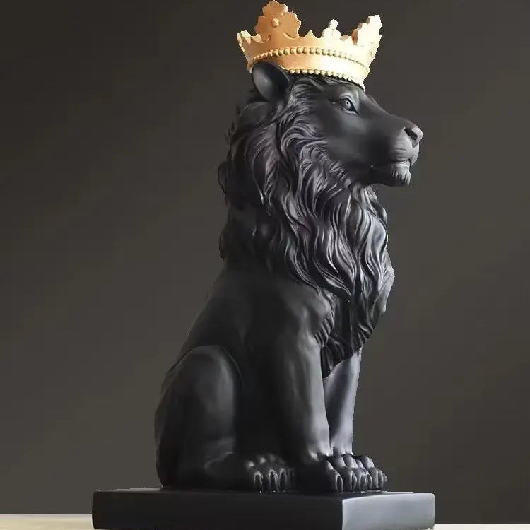 leão decorativo estatueta popbox