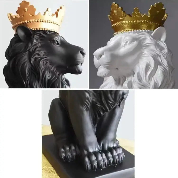 leão decorativo estatueta popbox