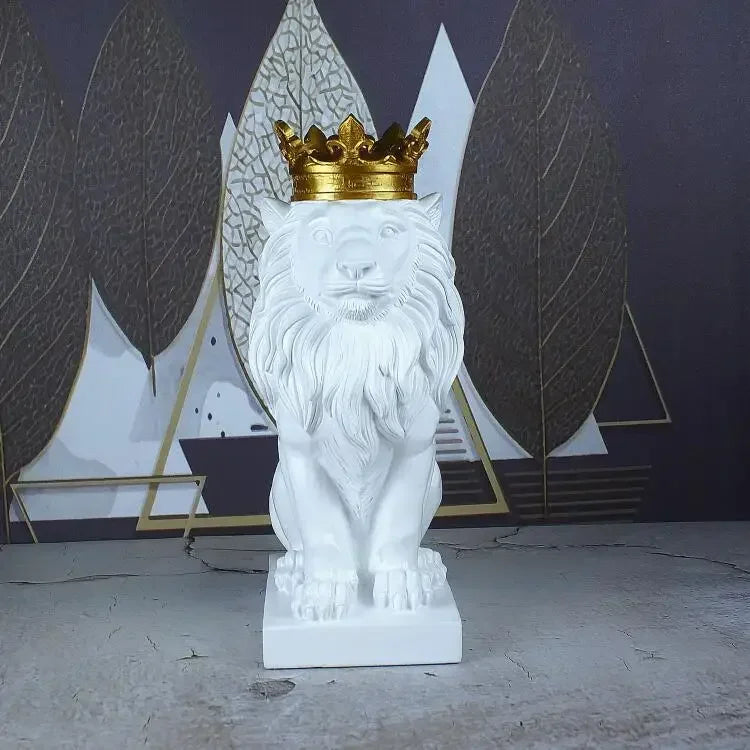 leão decorativo estatueta popbox