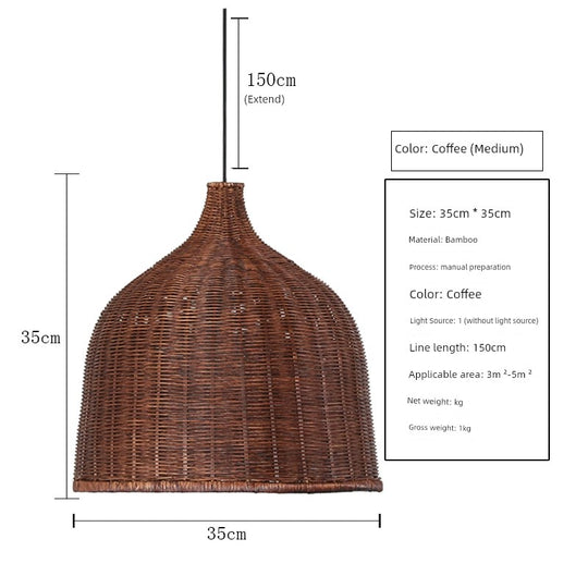 Pendente Wood Bambu - popbox