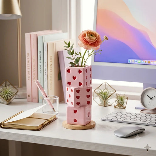 Vaso Decorativo Pink Lovve
