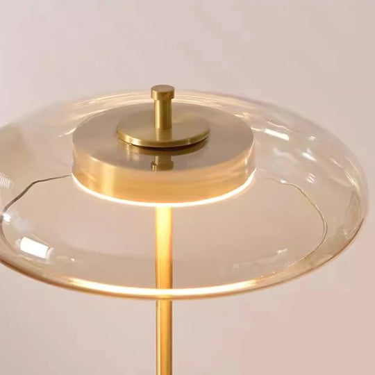 luminária de mesa moderna madeira led - popbox